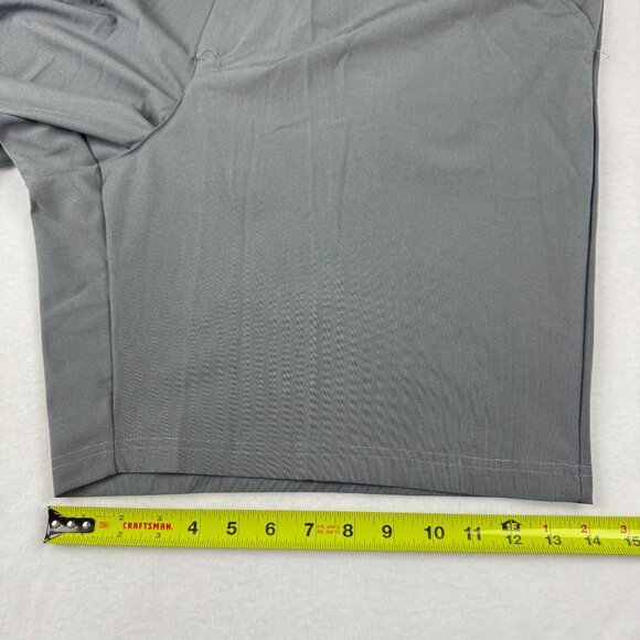 Chaps Golf Men's Slim Fit Gray Stretch Shorts Size 44 Comfort Waistband NWT - Picture 10 of 11